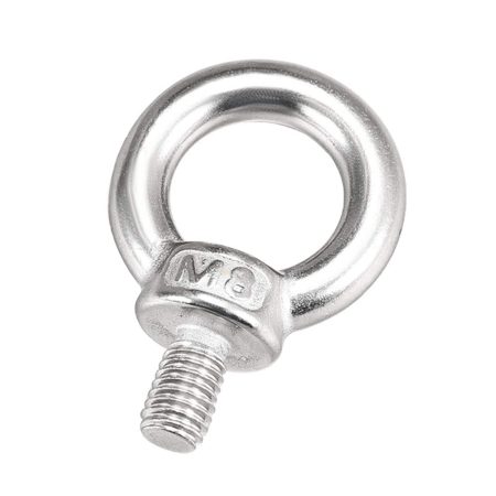 MS EYE BOLT M8 – 8mm – DIN580 Self coloured electro-galvanized Finishing