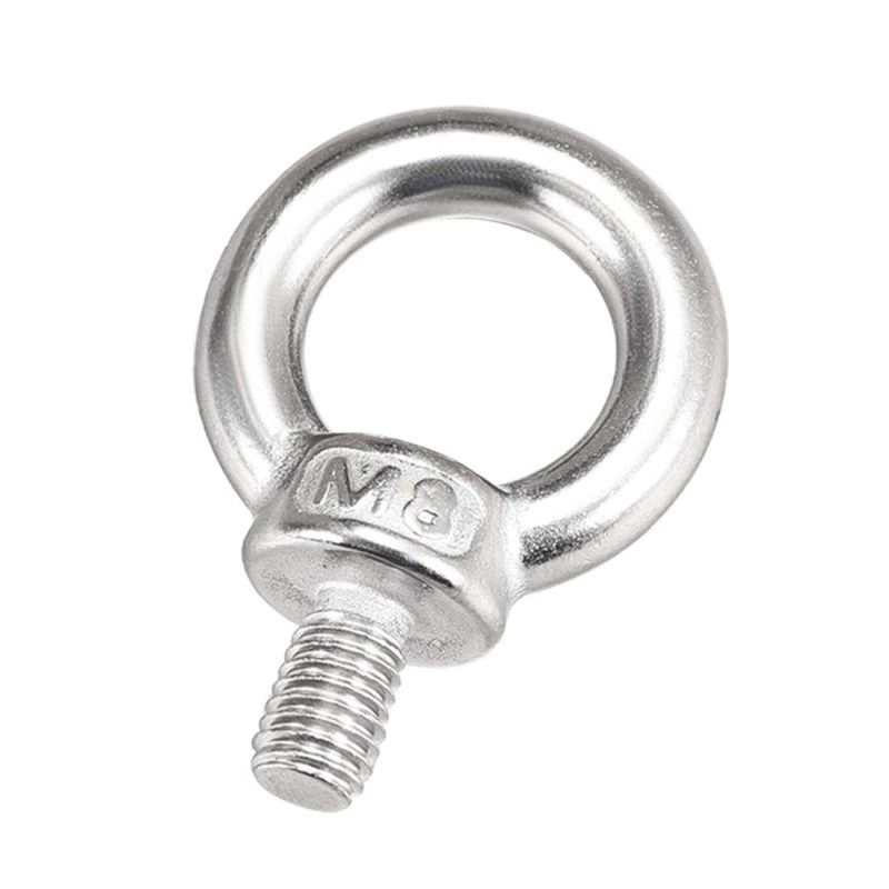MS EYE BOLT M8 – 8mm – DIN580 Self coloured electro-galvanized Finishing