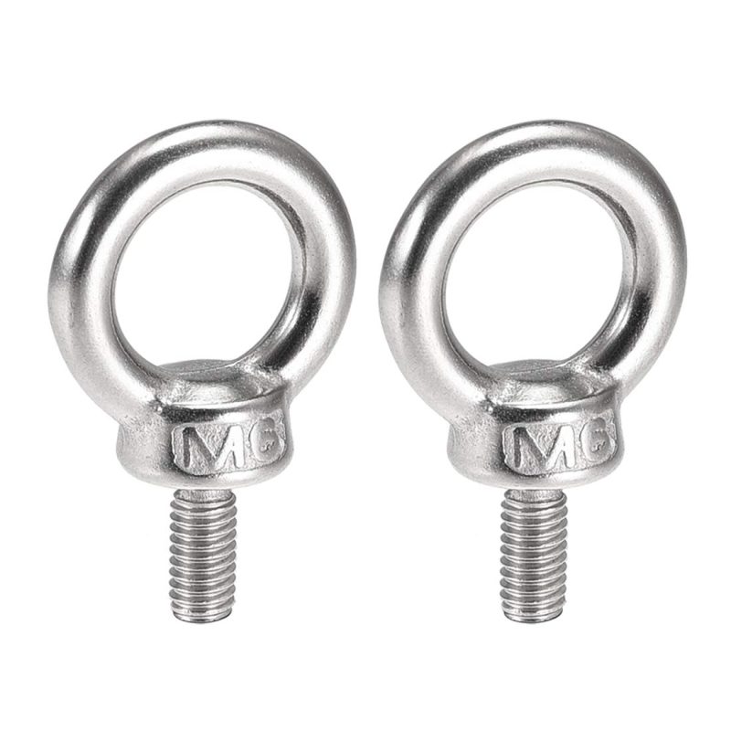 MS EYE BOLT M6 – 6mm – DIN580 Self coloured electro-galvanized Finishing